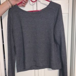 Flattering waffle long sleeve with thumb wholes!